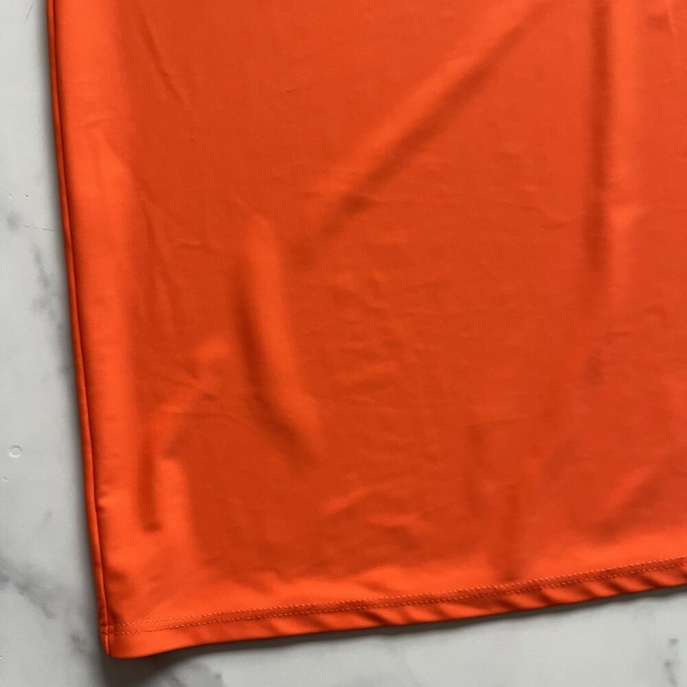 Jude Connally Ella Mini Dress Jude Cloth Orange Sz Medium Dopamine Preppy Chic - Picture 10 of 10
